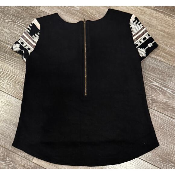 Anthropologie Brand Sunday in Brooklyn Ellery Aztec tribal top XS - Picture 3 of 4
